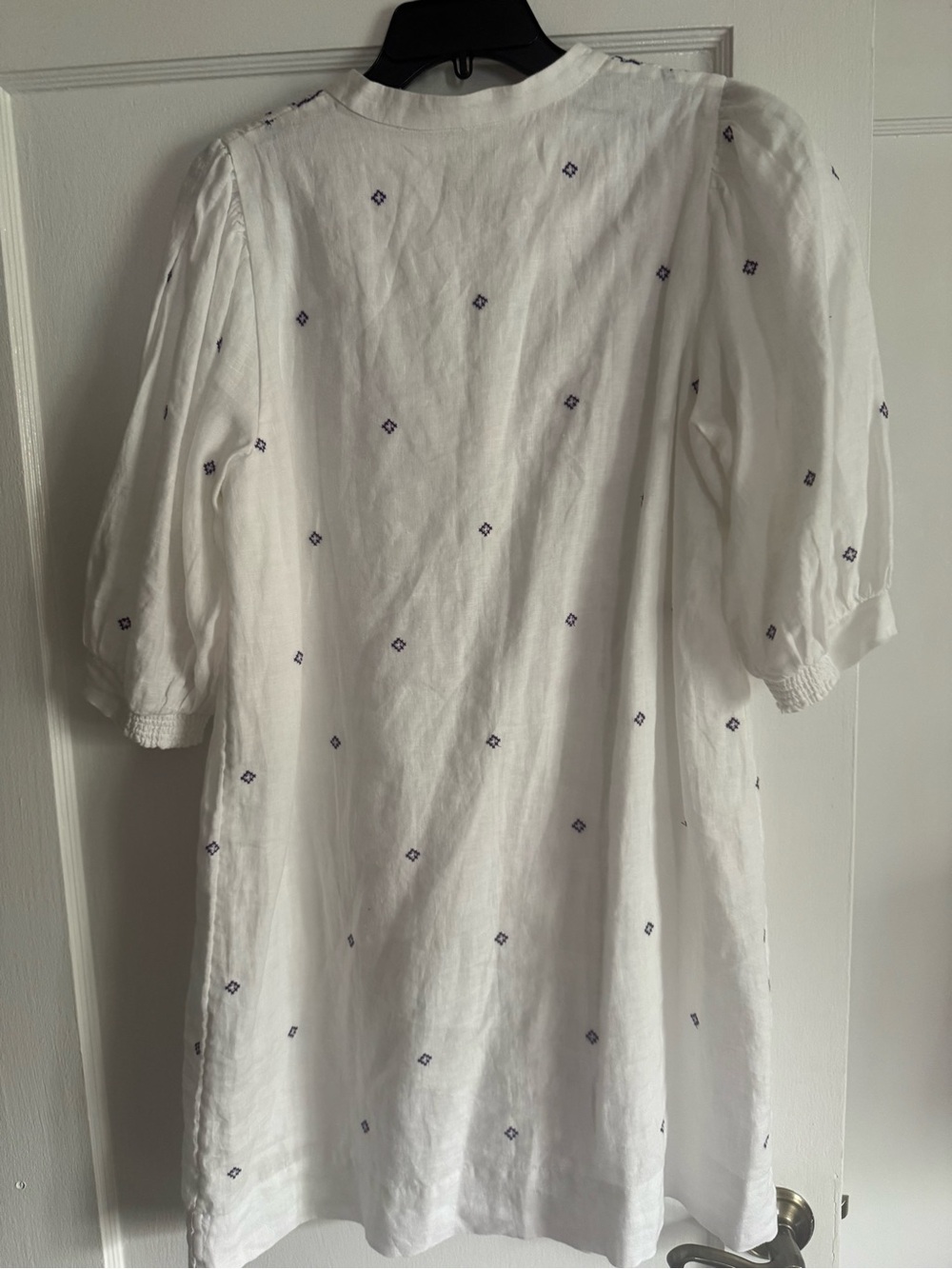 Lilly Pulitzer Women’s Mialeigh Embroidered Linen Shift Dress - Picture 13 of 14